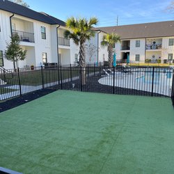 dog park at The Verandas apartments in Thomasville, GA